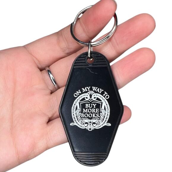 LitJoy On My Way To Buy More Books Motel Keychain - November 2024 - Picture 4 of 6